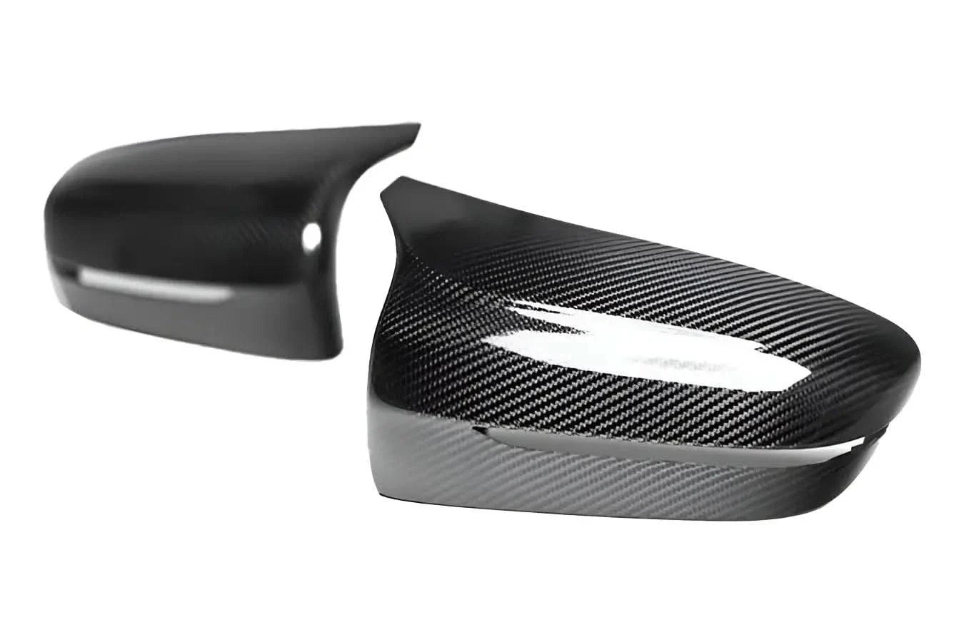 BMW 5 Series F90 M5 M Style Carbon Fiber Side Mirror Cover (2018+)