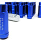 Godspeed New Type-X 60mm Open End Aluminum Lug Nuts 20 pcs. Set M12 X 1.25