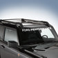 Ford Racing Ford Performance Bronco Windshield Banner - White M-1820-BRW