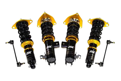 ISC Suspension 2000-2005 BMW 320/323/325/328/330 N1 Coilovers - Track/Race