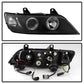 Spyder BMW Z3 96-02 Projector Headlights LED Halo Black High H1 Low H1 PRO-YD-BMWZ396-HL-BK 5009081