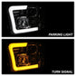Spyder 09-16 Dodge Ram 1500 Ver 2 Proj Headlight - Light Bar Turn Signal - Chro - PRO-YD-DR09V2-SB-C 5086259