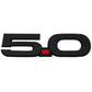 Ford Performance Parts 15-17 Ford Mustang 5.0L Fender Emblem Black