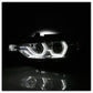 Spyder 12-14 BMW F30 3 Series 4DR Projector Headlights - LED DRL - Chrome (PRO-YD-BMWF3012-DRL-C) 5084354