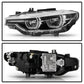 SPYDER BMW F30 3 Series 4Dr LED Projector Headlights Chrome PRO-JH-BF3012H-4D-LED-C 9948534
