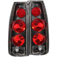 Anzo 1999-2000 Cadillac Escalade Taillights Black 3D Style