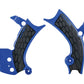 Acerbis 16-19 Yamaha YZ250F/YZ450F/YZ250FX/YZ450FX/WR250F/450F Frame Guards- X-Grip - Blue/Black 2689411034