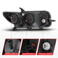 Anzo 2008-2010 Scion Xb Projector Headlights w/ Halo Black