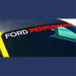 Ford Performance Parts 2005-2019 Mustang Ford Performance Windshield Banner-white And Red