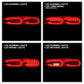 Spyder Chevy Camaro 16-18 (Do Not Fit Halogen Model) LED Tail Lights Chrome ALT-YD-CCAM16LED-SEQ-C 5087249