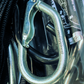 BikeMaster Tiedown 1-1/2in Swivel Softhook - Black 100541