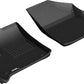 3D MAXpider 2018-2020 Chevrolet Traverse Kagu 1st Row Floormat - Black L1CH08611509