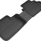 3D MAXpider 2019-2020 Subaru Forester Kagu 2nd Row Floormats - Black L1SB02421509