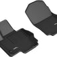 3D MAXpider 20-21 Mercedes GLS-Class (w/ Executive Rear Seat Package) Kagu 1st Row Floormats - Black L1MB11811509