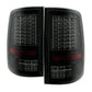 SPYDER xTune Dodge Ram 1500 09-14 - C Shape LED Tail Lights- Black Smoked ALT-JH-DR09-LED-CS-BSM 9036385