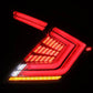 AlphaRex 16-21 Honda Civic Hatchback / Type-R FK8 Nova-Series LED Tail Lights - Clear Smoke 676040 *Discontinued