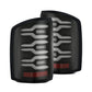 AlphaRex 14-18 GMC Sierra 1500/2500HD/3500HD LUXX-Series LED Tail Lights Blk w/Actv Light & Seq. Sig 630040 *Discontinued