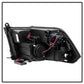 Spyder Dodge Ram 1500 09-14 Projector Headlights Halogen- CCFL Halo LED - Blk PRO-YD-DR09-CCFL-BK 5030320