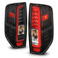 ANZO 2005-2021 Nissan Frontier LED Taillights Black Housing/Clear Lens 311443
