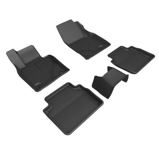 3D MAXpider 2023+ Mazda Cx-50 Kagu Floor Mat- Black R1 R2 L1MZ08101509