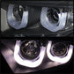 Spyder Toyota Highlander 11-13 Projector Headlights 3D DRL Blk PRO-YD-THLAN11-3DDRL-BK 5075055