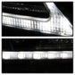 Spyder 2015-2017 Toyota Sienna Projector Headlights - DRL LED - Black PRO-YD-TSEN15-DRL-BK 5084002