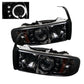 Spyder Dodge Ram 1500 94-01 94-02 Projector Headlights LED Halo LED Smke PRO-YD-DR94-HL-AM-SMC 5010100