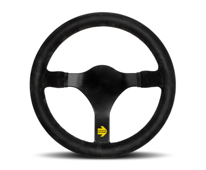 Momo MOD31 Steering Wheel 320 mm - Black Suede/Black Spokes