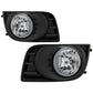 Spyder Toyota Sequoia 08-16 OEM Style Fog Lights w/OEM Fit Switch - Fog Bulbs-4145(Included) - Clear 5087133