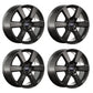 Ford Racing 15-16 F-150 20in x 8.5in Wheel Set with TPMS Kit - Matte Black M-1007K-P20XB
