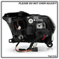 SPYDER 11-13 Dodge Durango (HID Model Only) Projector Headlights - Black PRO-YD-DDU11HIDSI-BK 5088680