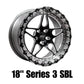 Belak Wheels Belak 18x10 / 5.75in BS / 5x112mm BP / High Pad / Series 3 - Non-Beadlock Wheel 18105112S35SB-NBL