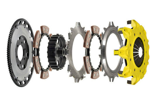 ACT 85-92 Mazda RX-7 FC Push Type Mod-Twin 225 HD Rigid Race Clutch Kit T1R-MZ02