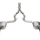 CORSA Performance Corsa 2024 Ford Mustang GT 5.0L V8 Xtreme 4.5 Cat-Back Duel Rear w/ 4.5 In Carbon Fiber Tips 21251CFBLK