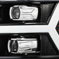 AlphaRex 07-13 Chevy 1500 LUXX LED Proj Headlights Plank Style Jet Blk w/ Activ Light/Seq Signal/DRL 880223 *Discontinued
