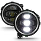 ANZO 2018-2019 Jeep Wrangler Full Led ProjectoráH.L Black 111466