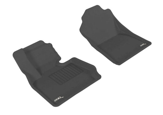 3D MAXpider 2011-2018 BMW X3/X4 F25/F26 Kagu 1st Row Floormat - Black L1BM03211509