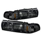 SPYDER Xtune Chevy Caprice 91-96 / Impala 91-96 1Pc LED Crystal Headlights Smoke HD-ON-CCP91-1PC-LED-SM 5031648