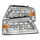 AlphaRex 04-08 Ford F150 / 06-08 Lincoln Mark LT NOVA LED Proj Headlights Chrome w/Activ Light/Seq 880129 *Discontinued