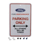 Ford Racing Ford Performance Parking Only Sign M-1827-PARK