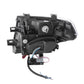Anzo 2005-2008 Nissan Frontier Projector Headlights w/ Halo Black