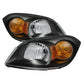 SPYDER Xtune Chevy Cobalt 05-10 Crystal Headlights Black HD-JH-CCOB05-AM-BK 5079794
