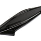 OLM STI Spoiler Side Fins - Crystal Black Silica / Raven - 2015-2021 Subaru WRX / STI