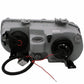 Anzo 1994-1997 Acura Integra Projector Headlights w/ Halo Black
