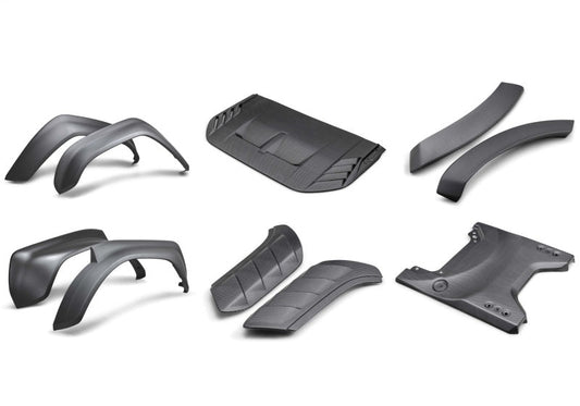 Ford Racing 22-24 Ford Bronco Raptor Carbon Fiber Appearance Kit - Matte Finsh M-16600K-BM