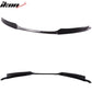 2008-2013 BMW E82 E88 MT M Sport Only Front Bumper Lip Carbon Fiber