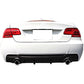 2007-2013 BMW E92 E93 M Sport P Rear Bumper Diffuser Carbon Fiber