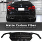 2012-2016 BMW F10 M5 3D Style Rear Bumper Lip Diffuser Carbon Fiber