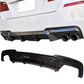2011-2016 BMW F10 M-Sport V Rear Bumper Lip Diffuser Carbon Fiber CF
