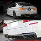 2011-2016 BMW F10 M-Sport V Rear Bumper Lip Diffuser Carbon Fiber CF